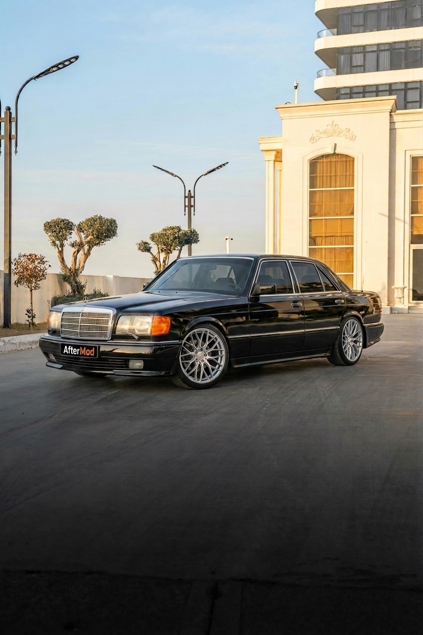 Mercedes W126 S-Klasse — Nachher