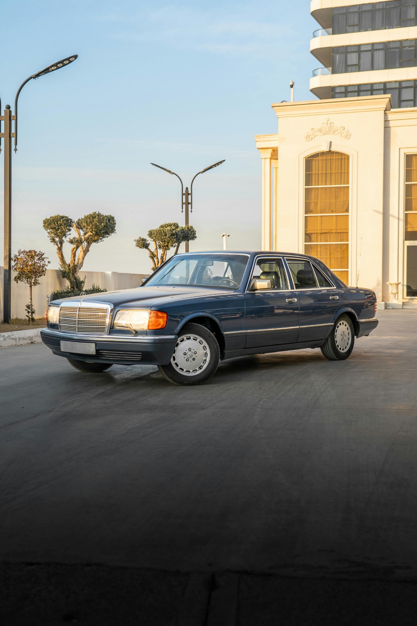 Mercedes W126 S-Klasse — Vorher